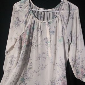 Sheer feminine top